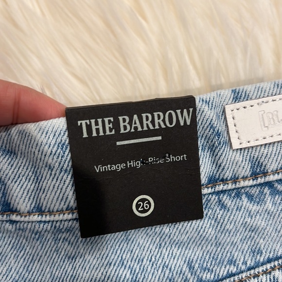 BLANK NYC Hi Rise Five Pocket Vegan Leather Fringe Cut Off Shorts - Picture 6 of 10